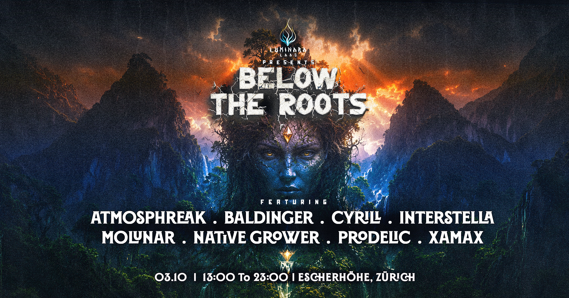 Below the Roots 7 flyer